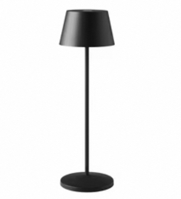 USB Rechargeable Cordless Table Lamp for Outdoor Hotel Dining & Restaurant Decor Battery Powered Bed Side Table Lamp