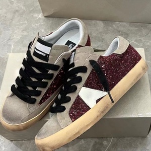 Zapatillas Casuales de Piel Auténtica con Diamantes de Diseño Retro y Moderno para Mujer, Personalizadas, de Lujo, Cómodas, para Caminar, que Aumentan la Estatura - Product Image 1