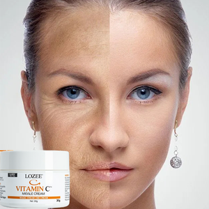 Krim Wajah pemutih Korea, krim wajah Vitamin C, Pelembab, bebas nutrisi, asam Hyaluronic, Krim nutrisi, krim wajah untuk noda hitam - Product Image 5