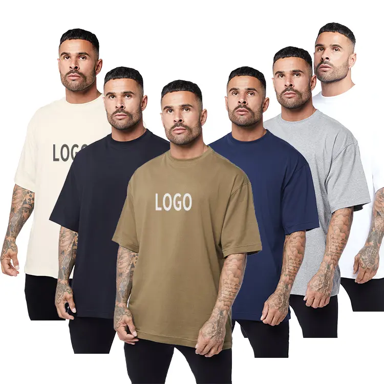 उच्च गुणवत्ता वाले पुरुषों Tshirt फैशन नवीनतम डिजाइन Hiphop लक्जरी वृहदाकार ब्रांड प्रचार टी शर्ट काले सादा सफेद टी शर्ट के लिए पुरुषों
