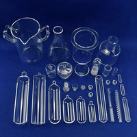Couvre-culteur en quartz de haute pureté, composition SiO2, taille personnalisée, JGS2 400 Mesh, usage en laboratoire, semi-conducteur, optique
