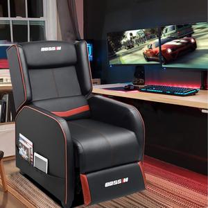 Comfort PU Leather Swivel <strong>Rocking</strong> Recliner <strong>Gaming</strong> Sofa <strong>Chair</strong> Couch <strong>Chair</strong> - Product Image 4