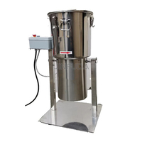Mini vente chaude fabricant de confiture de fraises laitières broyeur d'os meulage moulin colloïdal/beurre d'arachide faisant la Machine