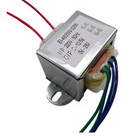 Transformador de Potencia de CA Monofásico Clase B, Reductor de 220v CA 50hz a 10V 26V CA, EI48