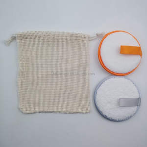 Tampons démaquillants en microfibres super doux et réutilisables Tampons démaquillants en coton pour nettoyer le visage avec logo personnalisé - Product Image 6