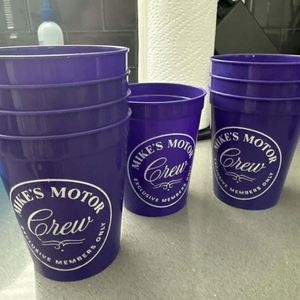 Gobelets personnalisés en plastique 16 oz pour mariée et équipe, événements professionnels, promotionnels, cadeaux, fêtes, mariages - Product Image 2