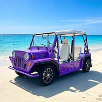 Voiture électrique Moke Beach Buggy 4 places, nouvelle conception, batterie lithium, certifiée EEC, 96V, version originale.