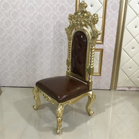 Fauteuil de salle à manger familial pour villa, mobilier de maison, style antique européen, chaise de salle à manger pour hôtel cinq étoiles et club privé, pour ensembles de salle à manger