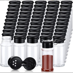 Giá rẻ đa năng gia vị nhựa gia vị bao bì muối và hạt tiêu chai Jar giá rẻ Giá nhựa gia vị Shaker chai - Product Image 6