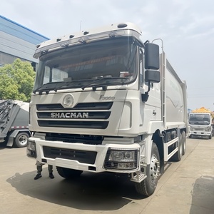 Camion compacteur de déchets SHACMAN F3000 20 CBM 6x4, camion de compression des ordures à vendre - Product Image 1