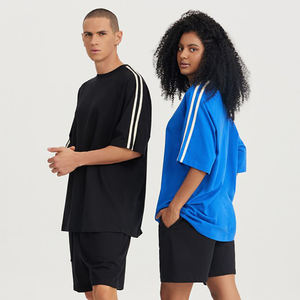 Camiseta de gran tamaño, venta al por mayor, camisas para hombre, camiseta de alta calidad de 240gsm, camiseta de algodón 100%, camisetas impresas personalizadas - Product Image 2