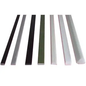 Epoxy Fiberglass Strip Fiberglass Batten Alkali bebas pultrued Fiberglass Bar Plate