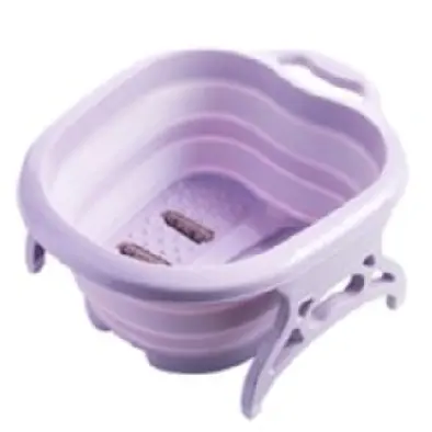 Seau pliable Portable en plastique, bol plat, bassin, trempage des pieds, bain de relaxation, massage au Spa