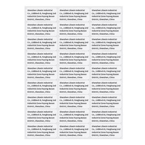 Feuilles d'étiquettes en vinyle transparent PP pour emballage, format A4, 80 feuilles, pour imprimante, découpées, autocollantes, étanches, avec code-barres - Product Image 2