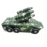 Modèle de déguisement de char gonflable réaliste personnalisé, cible factice de camouflage pour l'entraînement et l'affichage, en PVC/tissu Oxford imperméable