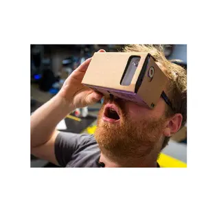 2024 Paper VR 3D Glasses Google Cardboard V2.0 Custom Printing xxnx 360 Video VR Glasses