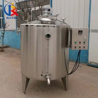 Ligne de production industrielle de traitement du lait frais Fermenteur de yaourt et cuve de fermentation Pasturizer Machine pour la pastorisation du lait