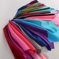 Tissu satiné mat 100 % polyester 100D*200D de haute qualité, écologique, brillant, pour doublure de robe de mariée et vêtements de nuit certifié OEKO-TEX