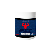 Créatine monohydrate en poudre, marque privée OEM ODM, complément pré-entraînement pour renforcer les muscles, nutrition sportive, certifié GMP
