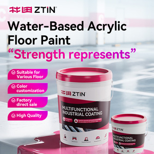 Revestimiento Líquido Acrílico a Base de Agua, <span class=keywords><strong>Kit</strong></span> de <span class=keywords><strong>Microcemento</strong></span> para Pisos Duradero y Resistente a los Arañazos con Aplicación de Brocha - Product Image 2