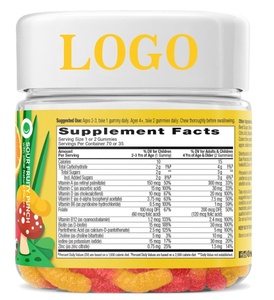Complément alimentaire de marque privée multivitamines bonbons complément vitaminique beauté blanchiment de la peau bonbons gommeux
