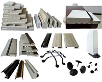 Marco de Puerta Impermeable de WPC Sólido de Diseño Moderno Estándar Estadounidense Dofiberone, Puertas de Fibra de Vidrio de 116 mm-305 mm con Garantía de 3 Años