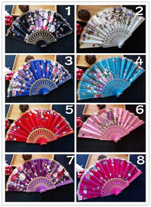 ¡[Soy tu FANS] suficiente Stock! Ventilador de mano plegable de plástico <span class=keywords><strong>con</strong></span> encaje, marco de seda <span class=keywords><strong>con</strong></span> estampado de estilo español <span class=keywords><strong>con</strong></span> nombre y fecha - Product Image 3