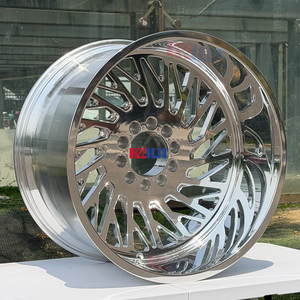 ล้อฟอร์จคุณภาพสูง 20x10 อลูมิเนียมฟอร์จ 6061-T6 ฝาครอบดุมล้อแบบลอยตัว ล้ออัลลอย - Product Image 1