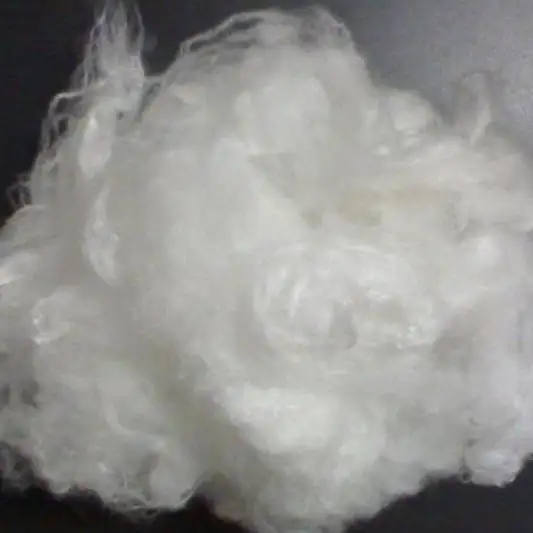Hollow conjugated polyester short fiber HCS PSF fiber used for yarn weaving and filling