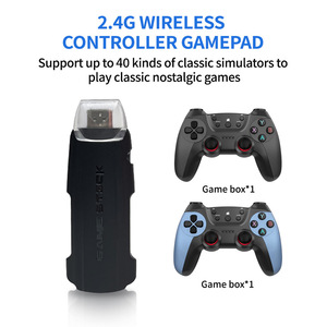 Console de jeu vidéo rétro portable pour deux joueurs, compatible TV, 4K HD 3D, manette sans fil, Plug & Play, X2Pro Classic - Product Image 4