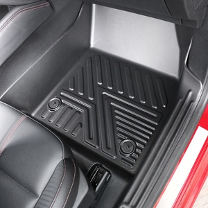 Hot Selling KQD Launch High Quality 5D Design Waterproof TPE Foot Mat Car Carpet for Kia Solute 2022 - Product Image 5