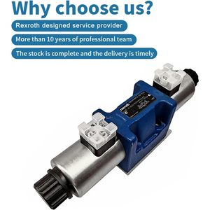 Válvula de Control Direccional Solenoide Rexroth, Tamaño 10, 315 Bares, 160 L/min, Válvula Hidráulica con Conexión de Puerto de 1/2 Pulgada - Product Image 2