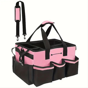 Sac de rangement portable minimaliste moderne pour outils de nettoyage, sac à dos bandoulière, sac de nettoyage manuel en tissu Oxford 600D - Product Image 5