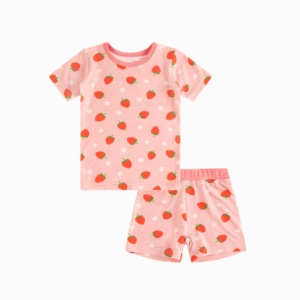 Conjuntos de Pijamas de Bambú Orgánico Miozing para Bebés, Frescos y Transpirables para el Verano, para Eczema, Diseño Personalizado, Venta al por Mayor en Pequeños Lotes - Product Image 2