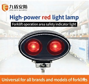 Feu de sécurité <span class=keywords><strong>super</strong></span> concentré à double point rouge pour chariots élévateurs industriels – Signalisation de sécurité pour chariots élévateurs - Product Image 3