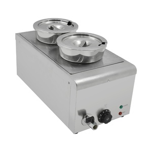 Offerta di Liquidazione: Design a Doppia Bottiglia e 30-85 ° Scaldavivande Elettrico Professionale a Temperatura Controllata per Servizio Catering - Product Image 4