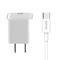 SOMOSTEL Q10 20W prise EU US charge rapide chargeur portable adaptateur de voyage PD avec câble de données cargador para celular carga rapida