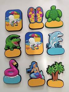 Aimants de réfrigérateur personnalisés avec logo mignon, aimants de réfrigérateur amusants, souvenirs de voyage pour enfants - Product Image 6