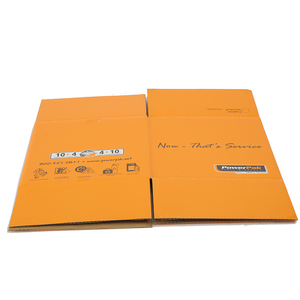 Caja de <span class=keywords><strong>correo</strong></span> corrugada para embalaje, embalaje de cartón naranja - Product Image 6