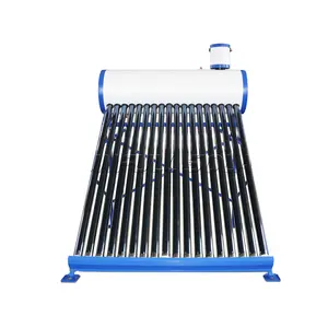 Tanque Auxiliar para <span class=keywords><strong>Calentador</strong></span> de Agua <span class=keywords><strong>Solar</strong></span> de Acero Inoxidable, Diseño Profesional, Tubo Evacuado, Sin Presión, Capacidad de 360L - Product Image 1