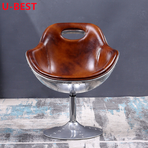 <span class=keywords><strong>Fauteuil</strong></span> de relaxation U-Best rétro en <span class=keywords><strong>aluminium</strong></span> avec rivets, pour salon - Product Image 2