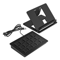 Clavier de jeu MiraBox HSV293, 15 touches programmables, raccourcis pour ordinateur de bureau, console, contrôleur de streaming, Stream Deck