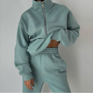 Женская флисовая толстовка с длинным рукавом - Product Image 1
