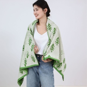 Nouvelle série de couleurs printemps/été – <span class=keywords><strong>Serviette</strong></span> de bain en coton peigné longues fibres de classe A, jacquard teint en fil 100 % coton, motif <span class=keywords><strong>sapin</strong></span> - Product Image 1