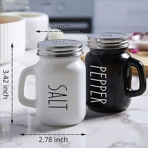 Farmhouse <b>Salt</b> and Pepper <b>Shakers</b> Set Cute <b>Salt</b> Pepper <b>Shaker</b> Modern Farmhouse Kitchen Decor - Product Image 5