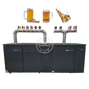 2024 Party Electric Wine Whiskey Machine Fast Speed Portable Chiller 2 Bottle Liquor Dispenser For Bar Home