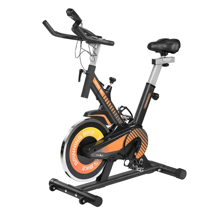 Bicicleta estacionaria de ciclismo para interior, equipo de gimnasio giratorio, flywheel, venta al por mayor