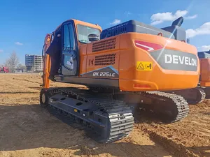Excavadora de orugas hidráulica de cadena larga DX225LC de 22 toneladas para movimiento de tierras, suministro de fábrica - Product Image 3