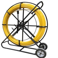 Tige de poussée légère Rodder de conduit de câble de serpent de fibre de verre pour le câblage électrique