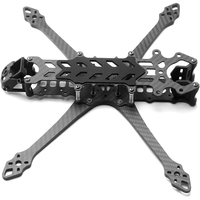 Kit de cadre en fibre de carbone FPV UFlight 7 pouces 10 pouces 295 mm 427 mm, empattement 295 mm, bras 5,0 mm pour drone longue portée